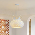 Solara Lampe suspendue en acrylique à couronne festonnée fantaisiste - Neutralighting