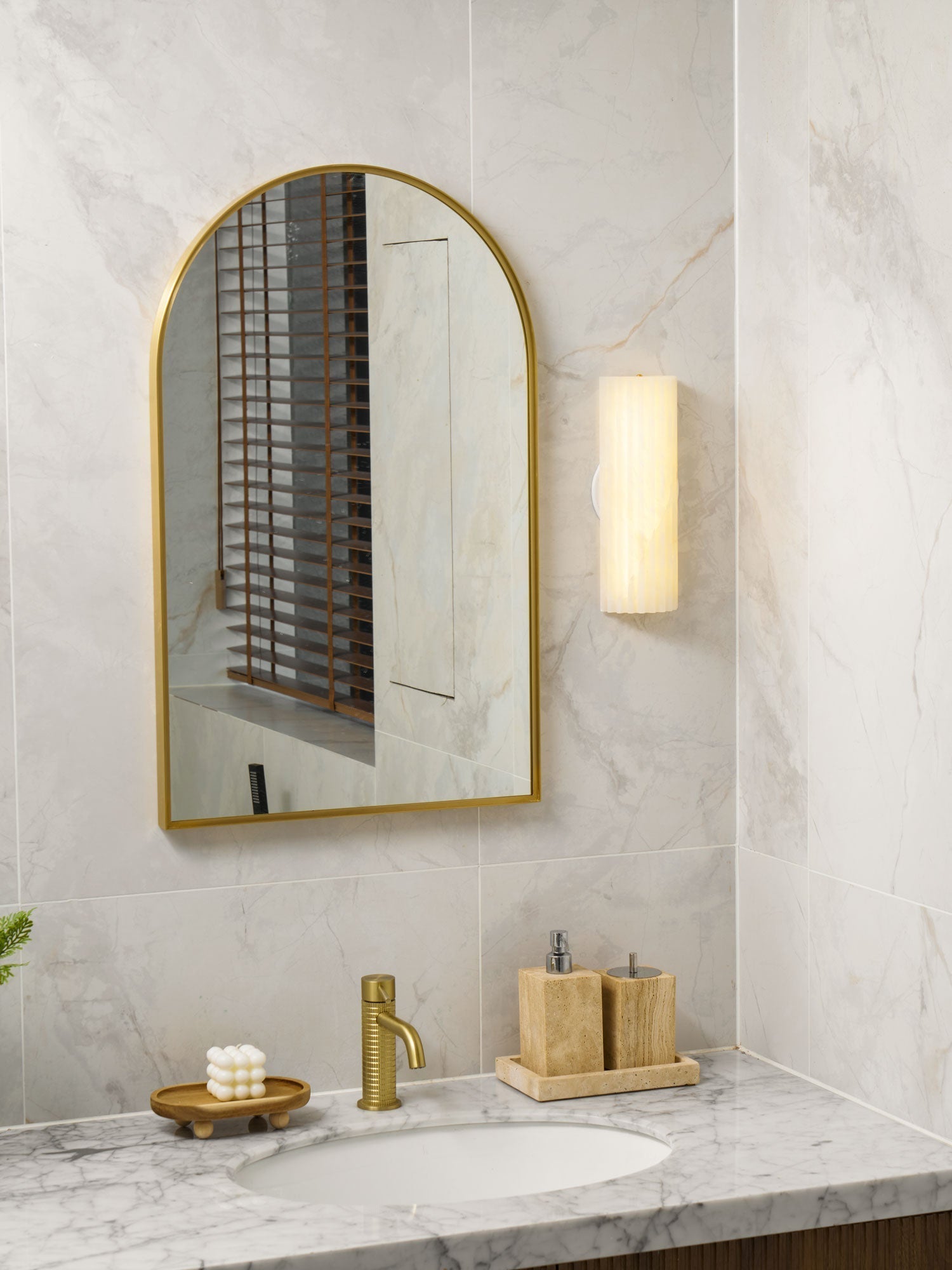 Orcarion Applique Murale en Albâtre - Neutralighting
