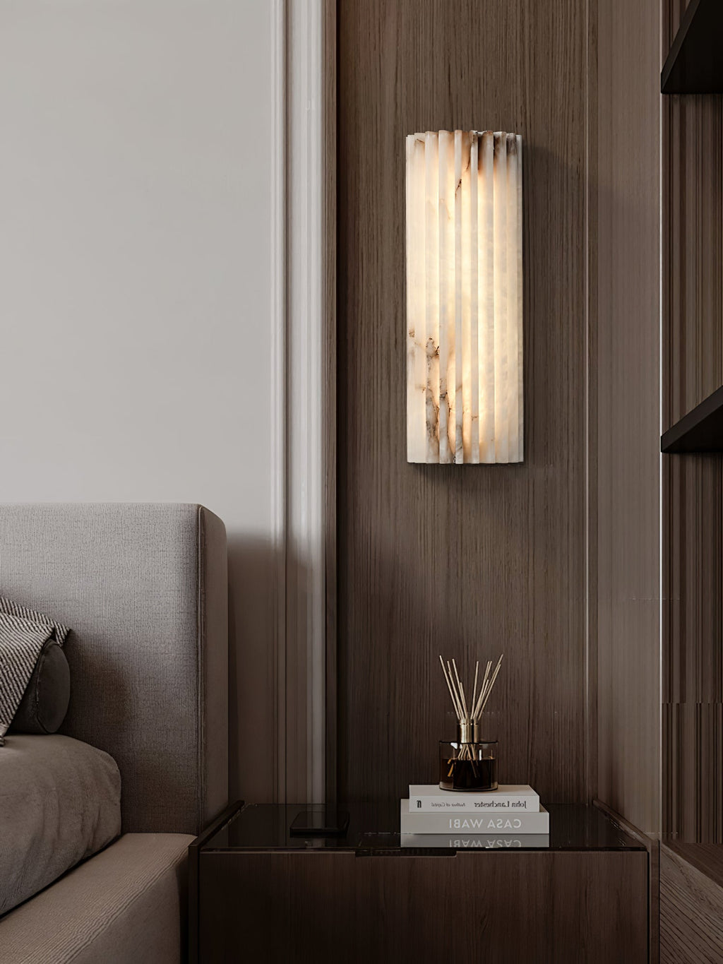 Orcarion Applique Murale en Albâtre - Neutralighting