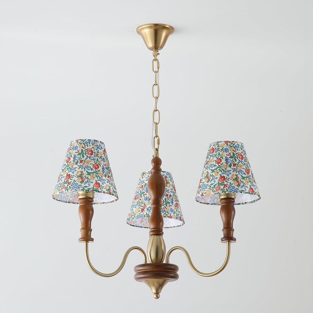 Cassian Lustre Fleur en Tissu - Neutralighting