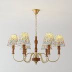 Florinda Lustre Abat-jour Tissu Floral - Neutralighting