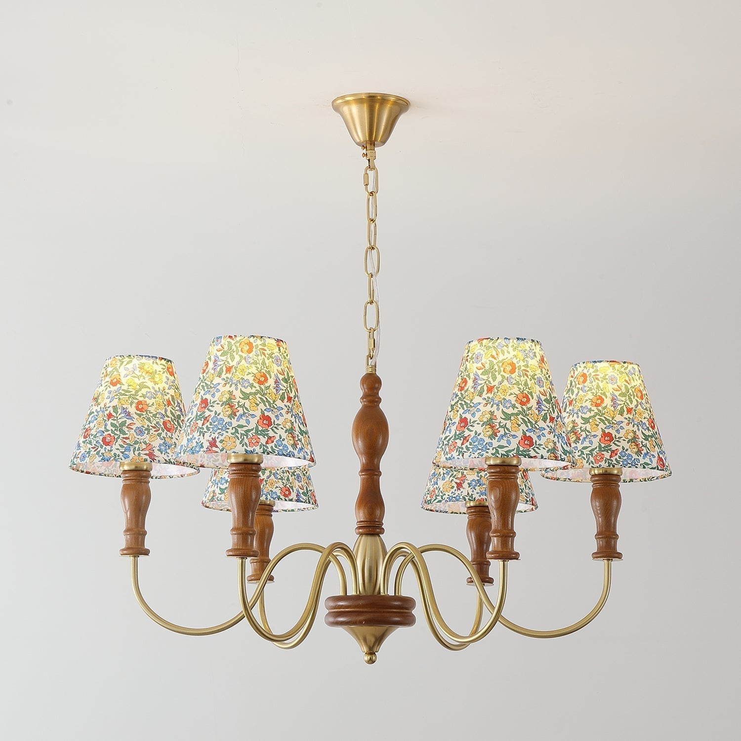 Cassian Lustre Fleur en Tissu - Neutralighting