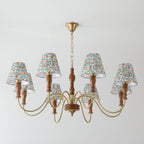 Florinda Lustre Abat-jour Tissu Floral - Neutralighting