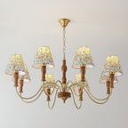 Florinda Lustre Abat-jour Tissu Floral - Neutralighting