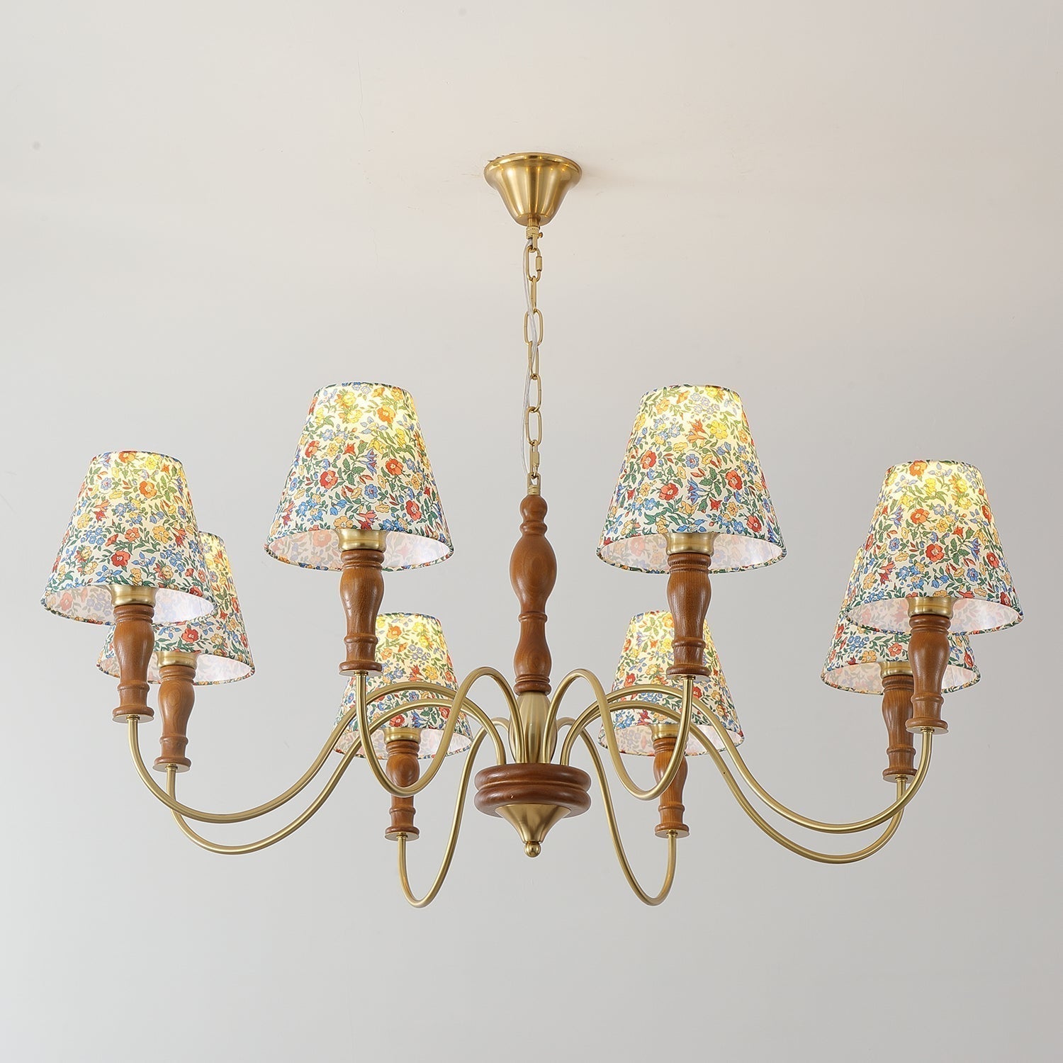 Cassian Lustre Fleur en Tissu - Neutralighting