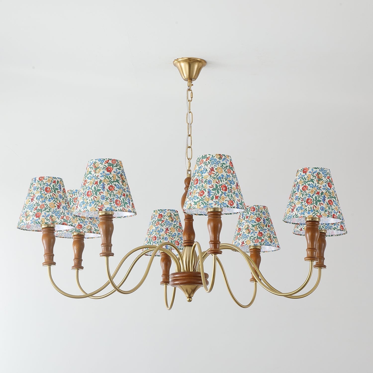 Cassian Lustre Fleur en Tissu - Neutralighting