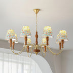 Cassian Lustre Fleur en Tissu - Neutralighting