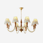 Florinda Lustre Abat-jour Tissu Floral - Neutralighting