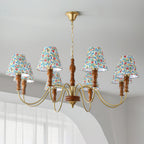 Florinda Lustre Abat-jour Tissu Floral - Neutralighting