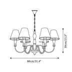 Florinda Lustre Abat-jour Tissu Floral - Neutralighting