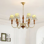 Florinda Lustre Abat-jour Tissu Floral - Neutralighting