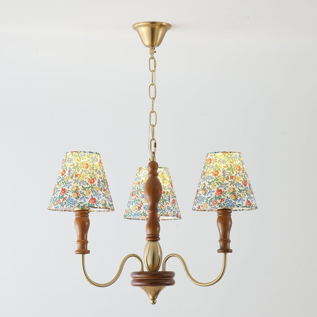 Cassian Lustre Fleur en Tissu - Neutralighting