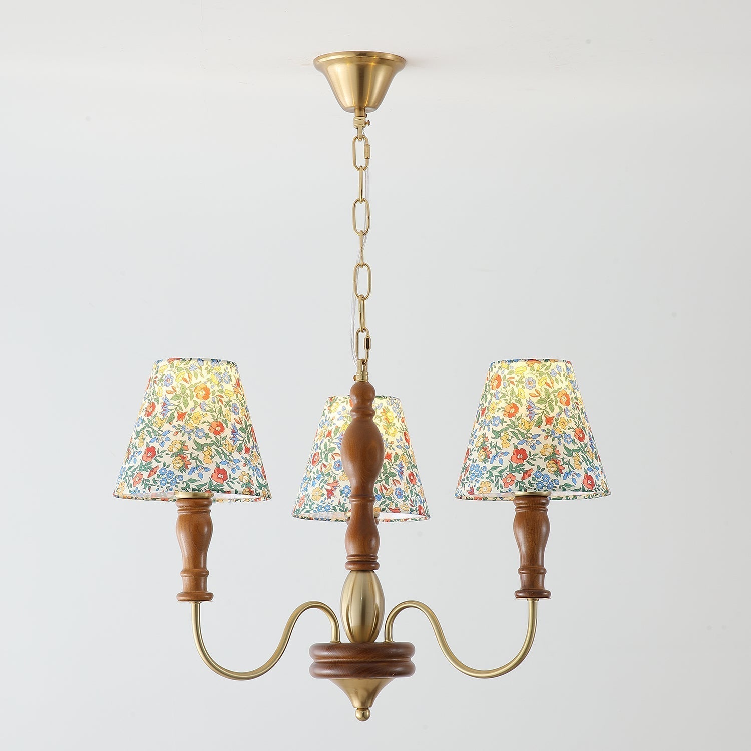 Florinda Lustre Abat-jour Tissu Floral - Neutralighting