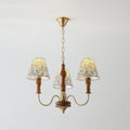 Florinda Lustre Abat-jour Tissu Floral - Neutralighting