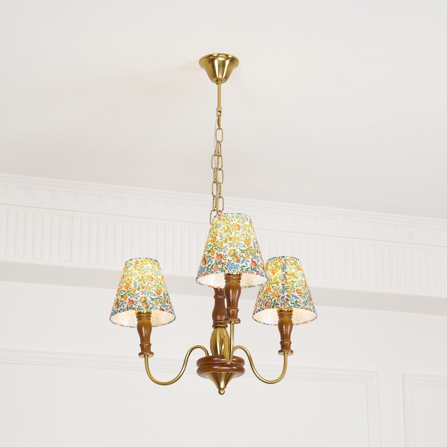 Cassian Lustre Fleur en Tissu - Neutralighting