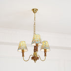 Florinda Lustre Abat-jour Tissu Floral - Neutralighting