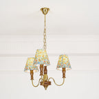 Florinda Lustre Abat-jour Tissu Floral - Neutralighting