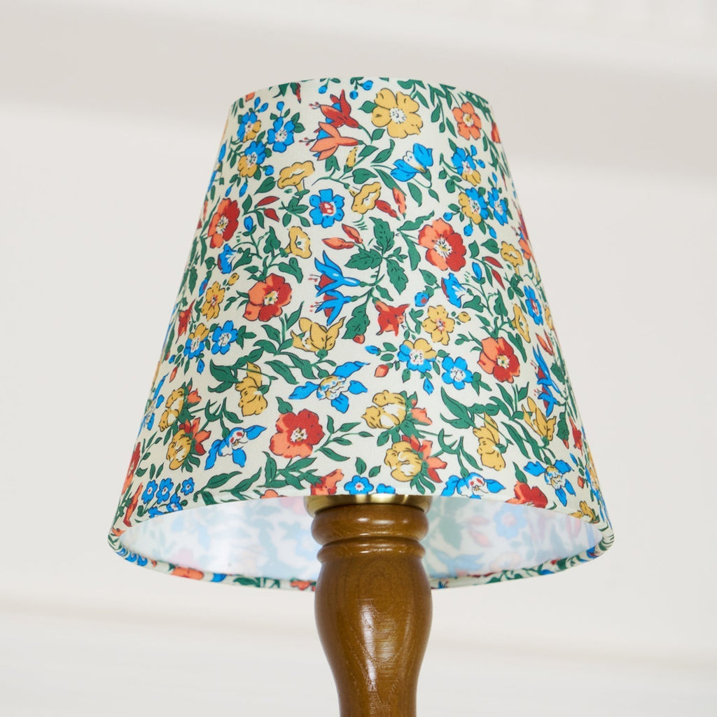 Florinda Lustre Abat-jour Tissu Floral - Neutralighting