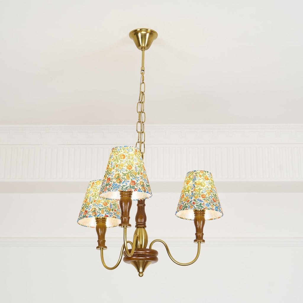 Cassian Lustre Fleur en Tissu - Neutralighting