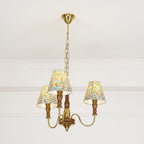 Florinda Lustre Abat-jour Tissu Floral - Neutralighting