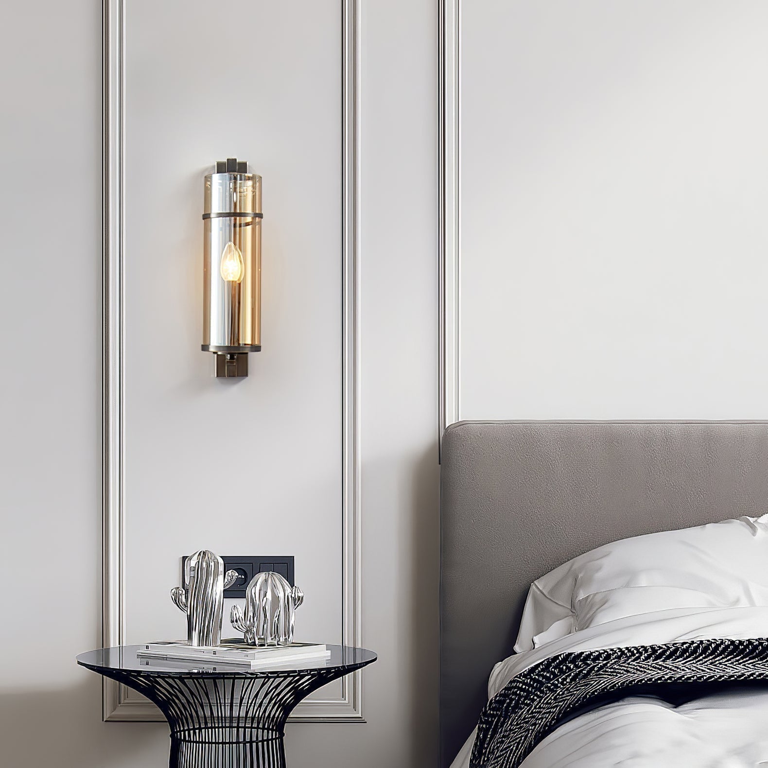 Nora Applique Murale en Verre Art Nordic Premium - Neutralighting
