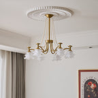 Cotalisra Chandelier Premium Élégance Verre Rose - Neutralighting