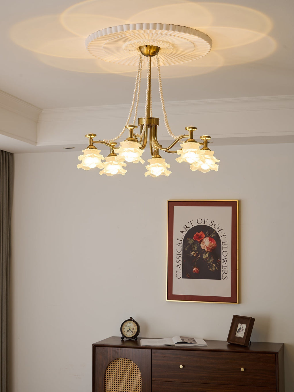 Cotalisra Chandelier Premium Élégance Verre Rose - Neutralighting