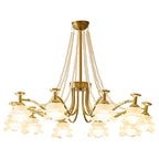 Cotalisra Chandelier Premium Élégance Verre Rose - Neutralighting