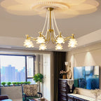 Cotalisra Chandelier Premium Élégance Verre Rose - Neutralighting