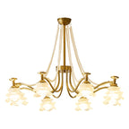 Cotalisra Chandelier Premium Élégance Verre Rose - Neutralighting