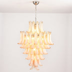 Aurora Chandelier en Verre Ambre Luxe - Neutralighting