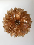 Aurora Chandelier en Verre de Murano Ambre - Neutralighting