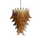 Aurora Chandelier en Verre de Murano Ambre - Neutralighting