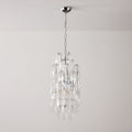 Aurora Lustre Ambre Prisme Long Cascadant Verre - Neutralighting