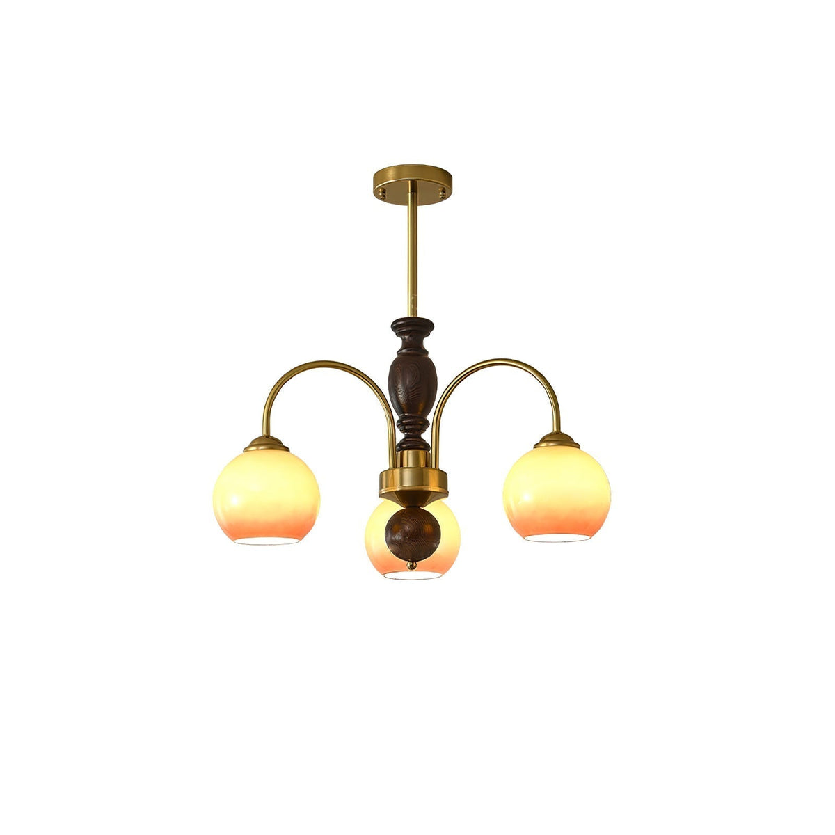 Aurora Lustre Amberly Arche Bras Courbés - Neutralighting
