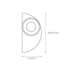 Dvaluvyi Applique Murale en Travertin Créativité Individuelle - Neutralighting