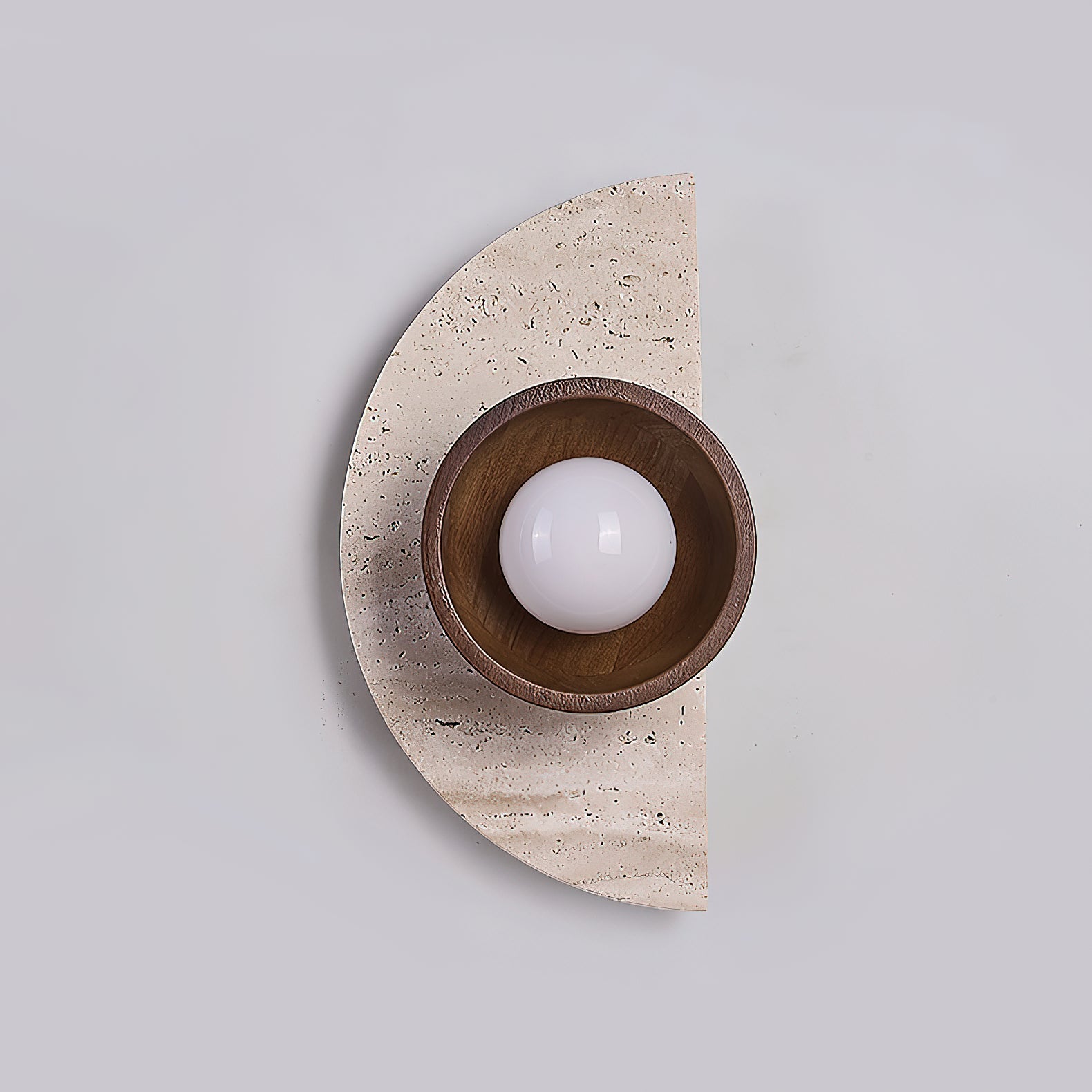 Dvaluvyi Applique Murale en Travertin Créativité Individuelle - Neutralighting