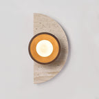 Dvaluvyi Applique Murale en Travertin Créativité Individuelle - Neutralighting