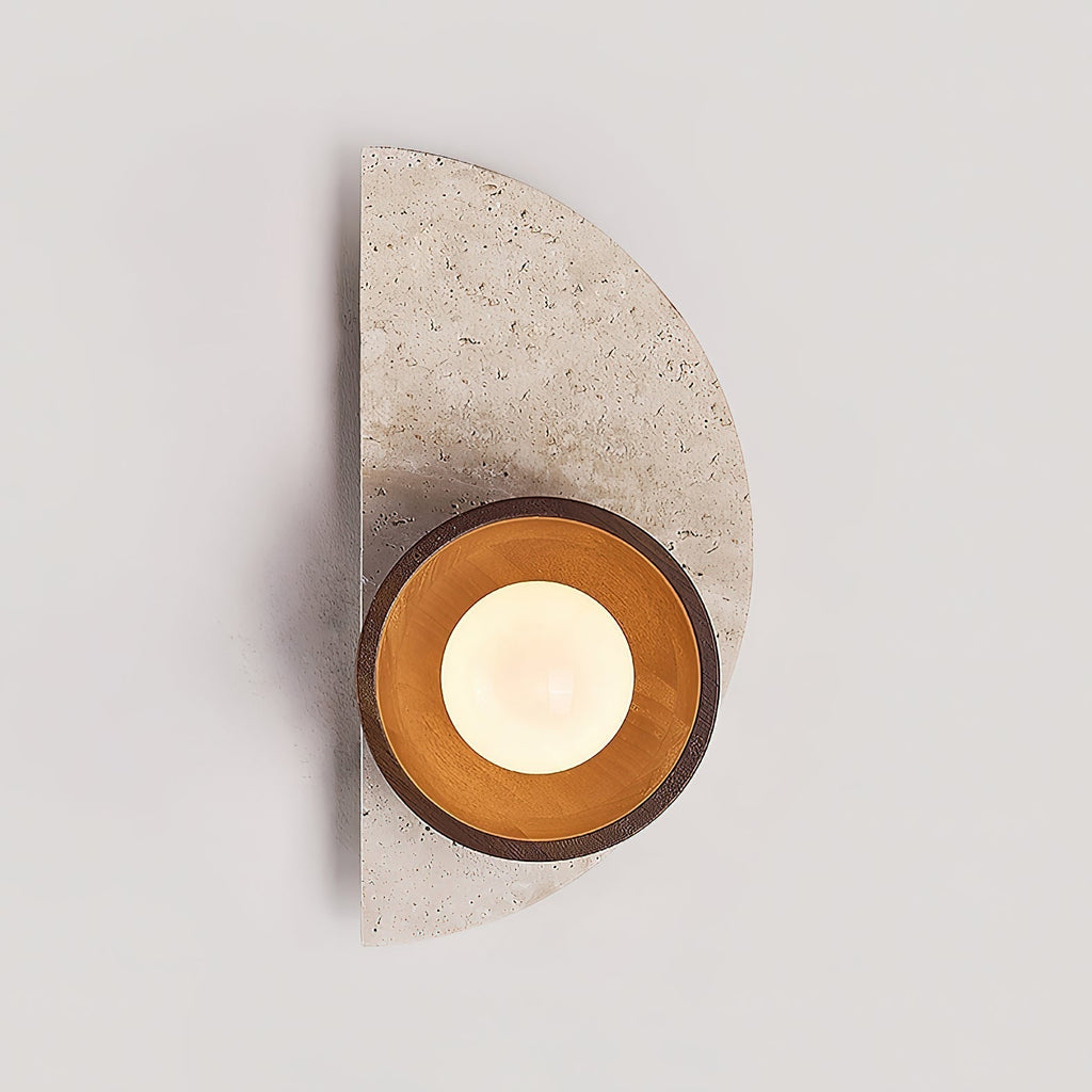 Dvaluvyi Applique Murale en Travertin Créativité Individuelle - Neutralighting
