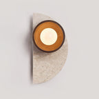 Dvaluvyi Applique Murale en Travertin Créativité Individuelle - Neutralighting