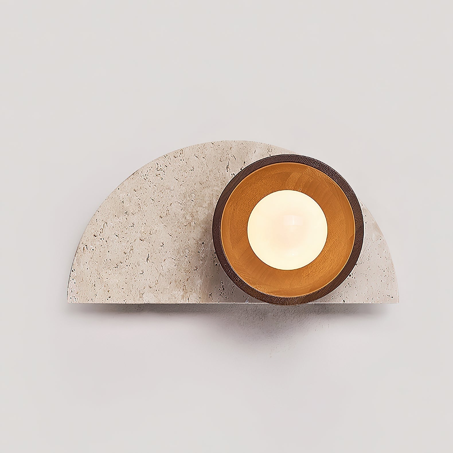 Dvaluvyi Applique Murale en Travertin Créativité Individuelle - Neutralighting