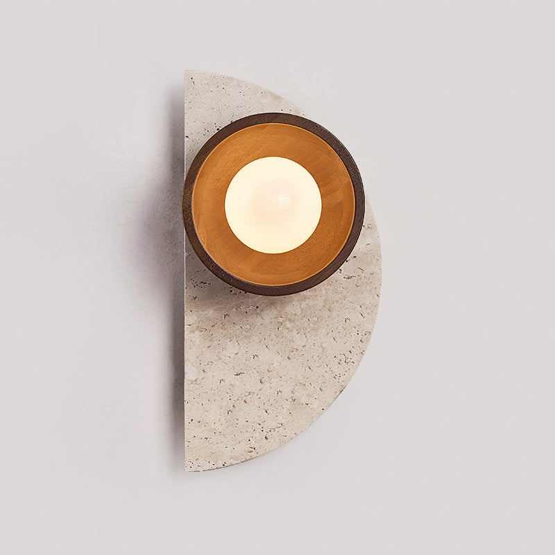 Dvaluvyi Applique Murale en Travertin Créativité Individuelle - Neutralighting
