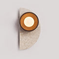 Dvaluvyi Applique Murale en Travertin Créativité Individuelle - Neutralighting