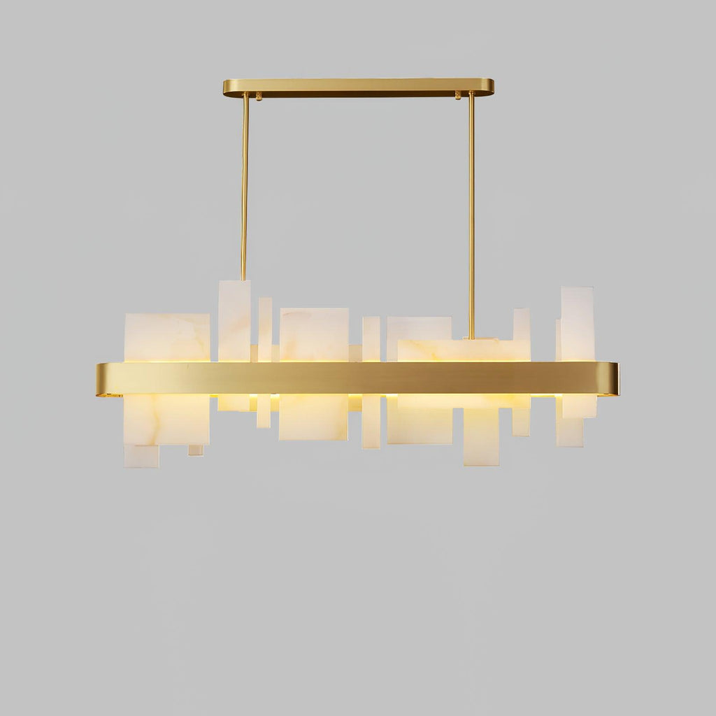 Lustra Chandelier en Cuivre Acrylique Salle à Manger - Neutralighting