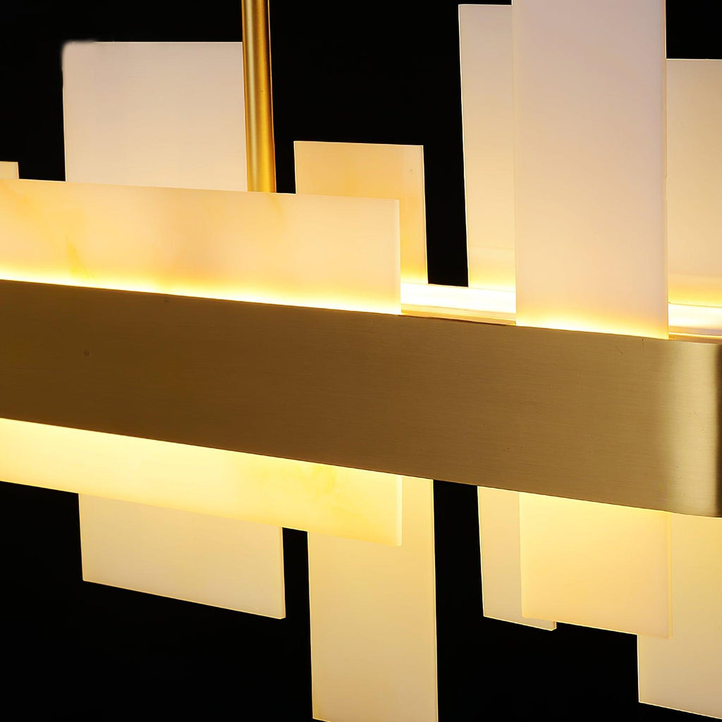 Lustra Chandelier en Cuivre Acrylique Salle à Manger - Neutralighting