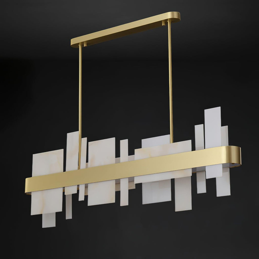 Lustra Chandelier en Cuivre Acrylique Salle à Manger - Neutralighting