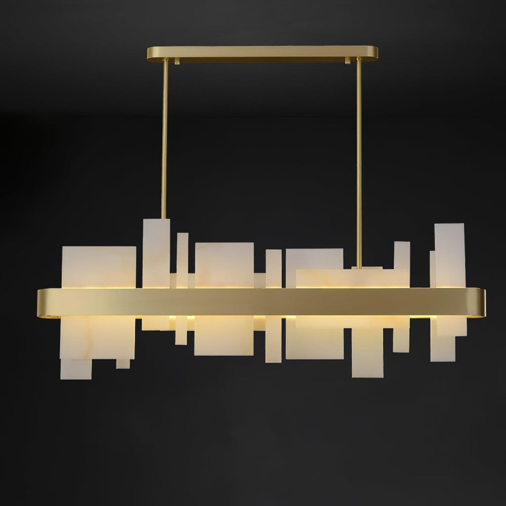Lustra Chandelier en Cuivre Acrylique Salle à Manger - Neutralighting