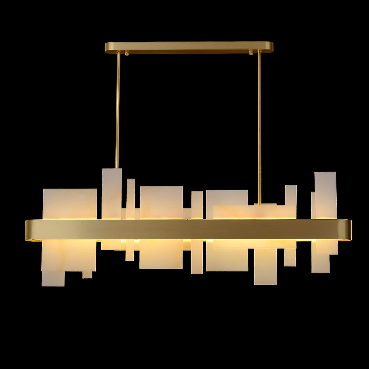 Lustra Chandelier en Cuivre Acrylique Salle à Manger - Neutralighting