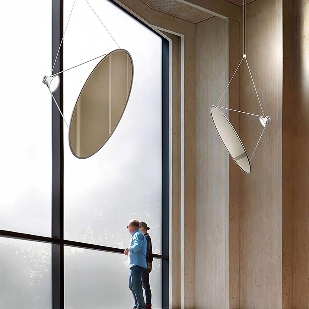 Aleris Suspension Minimaliste en Acier - Neutralighting