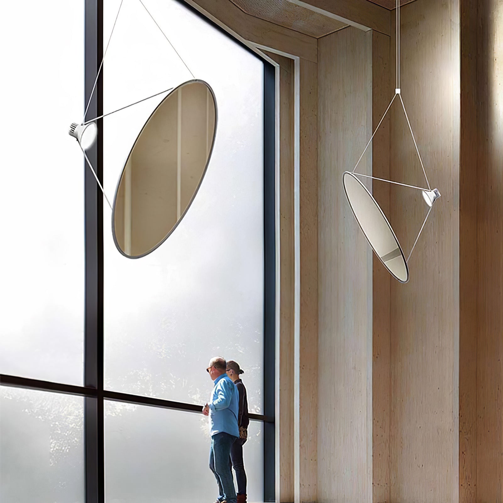 Aleris Suspension Minimaliste en Acier - Neutralighting